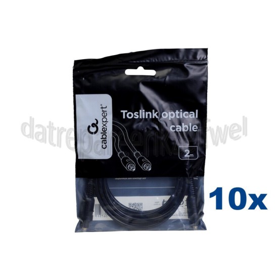 Foto van Optische Kabel Toslink 2 Meter Digitale audioverbindingen 