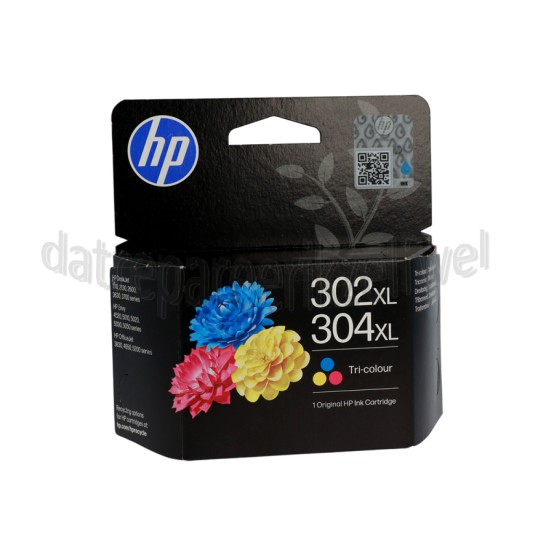Foto van HP Hewlett-Packard Inktcartridge No. 302XL, 304XL Color Deskjet 3720, 3730 