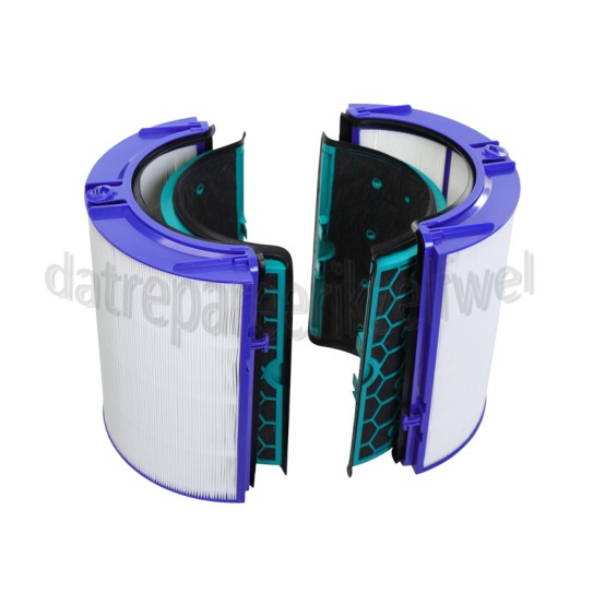 Foto van Filter Glass Hepa & Inner Carbon filter DP04, HP04, TP04 