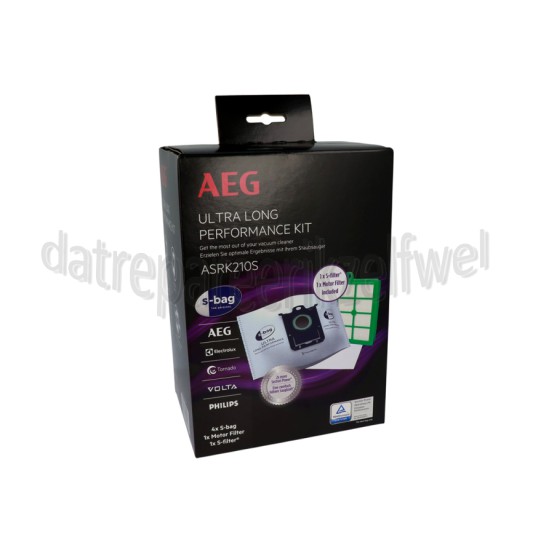 Foto van AEG Stofzuigerzak S-Bag Ultra Long Performance Kit Airmax, Oxygen+, Jetmaxx 