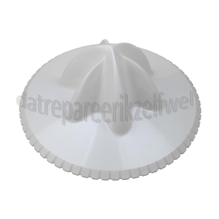 Foto van Braun Perskegel Wit met kartelrand MPZ 2-MPZ 21 