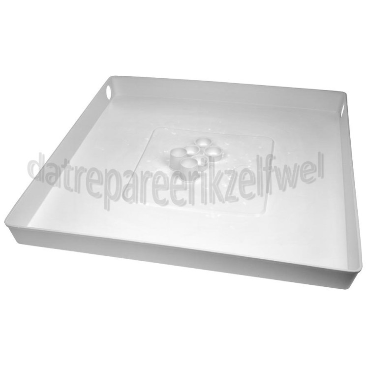 Foto van Nedco Lekbak Vierkant 65x65cm Voor alle modellen geschikt 