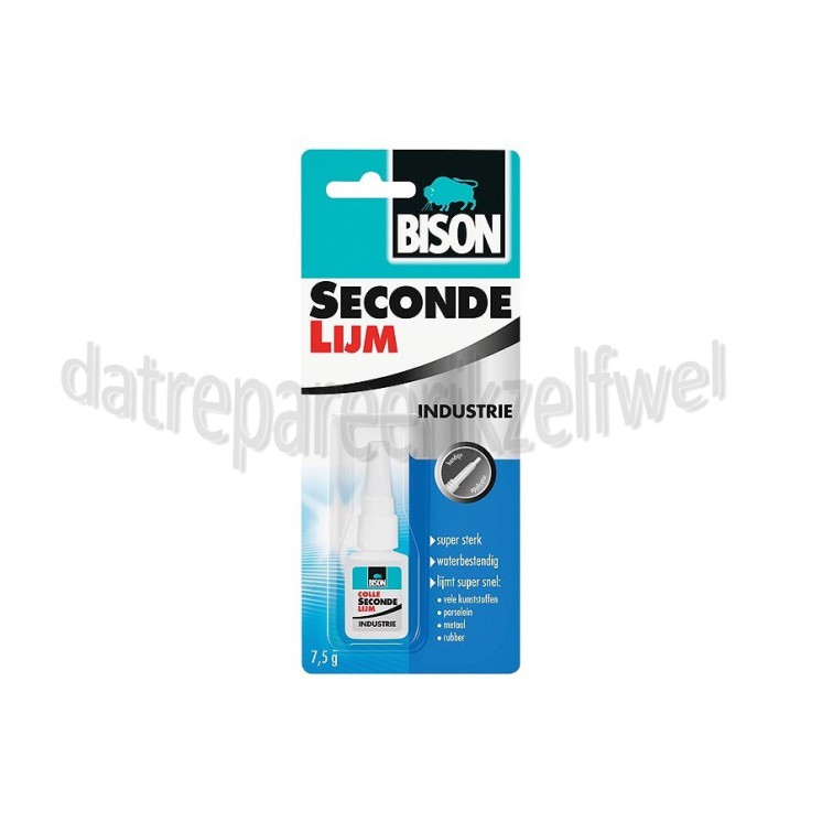 Foto van Bison Lijm BISON secondelijm +25% extra industrie flacon 