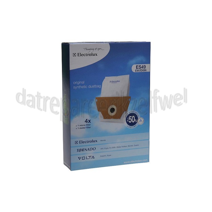 Foto van Electrolux Stofzuigerzak E44 Z1175 Z1160 Z1133 Mondo Range E49N 