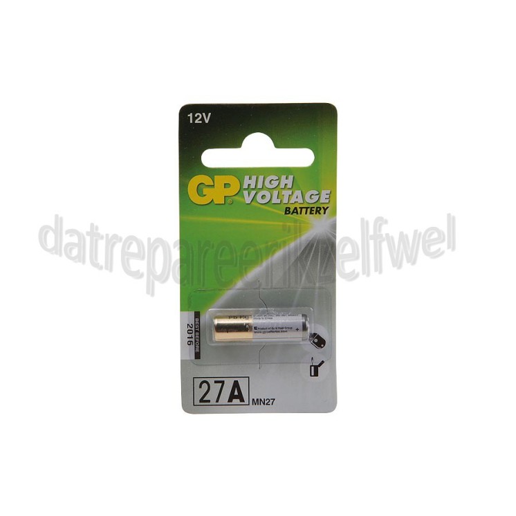 Foto van GP Batterij Hoogvoltage MN27 12V 27A Alkaline 