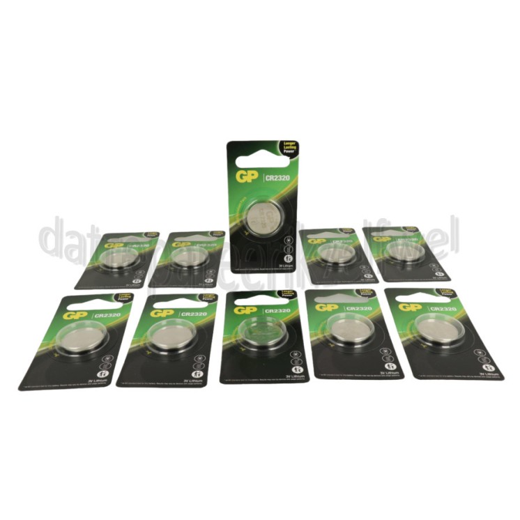 Foto van GP Batterij knoopcel lithium 3V CR2320 -incl. VWB- 