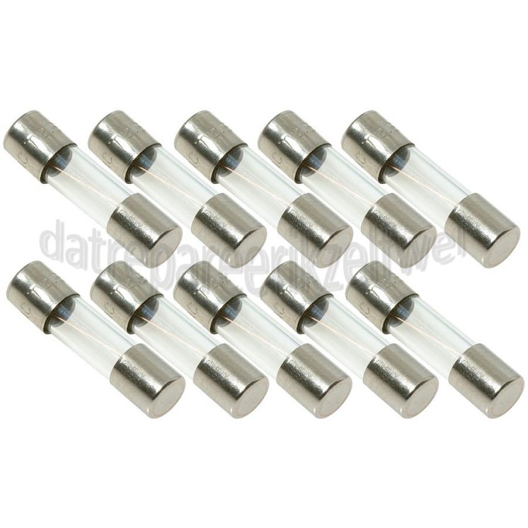 Foto van Glaszekering glaszekering 5 x 20 mm traag 2.5 A 
