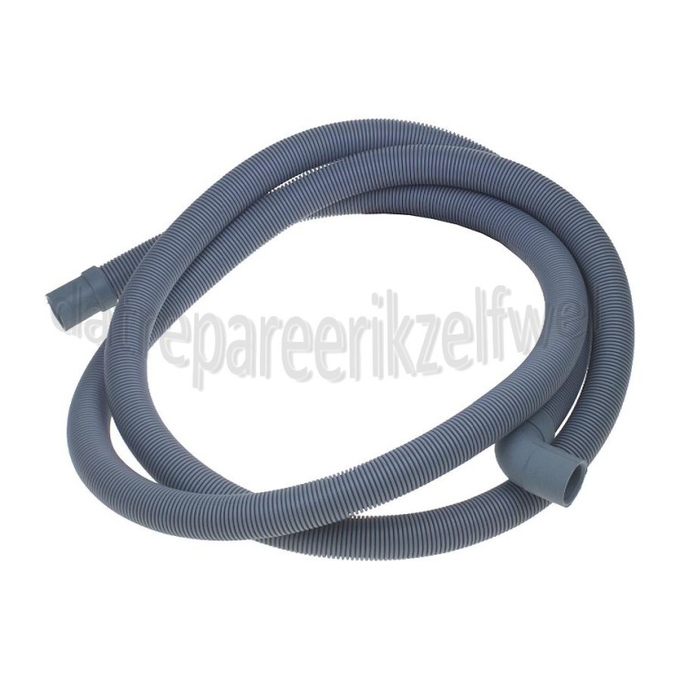 Foto van Candy Slang pomp afvoer afvoer 2,3 mtr. 1 x haaks 20mm 1 x recht 18mm 