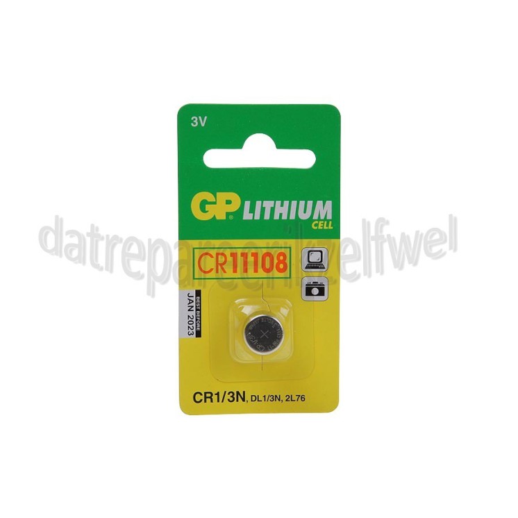 Foto van GP Batterij fotobatterij lithium 3V CR11108 DL1/3N 