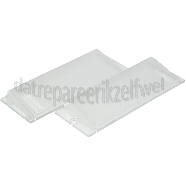 Foto van Whirlpool Kap Van licht transparant 16,9cm x 6,4 cm LS302 LS301,AKB062,ARG063 