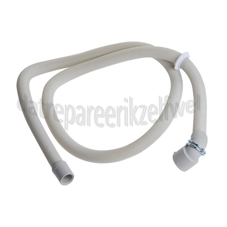 Foto van Ariston-Blue Air Slang Afvoerslang haaks 30-24mm DG6050 -2mtr- 