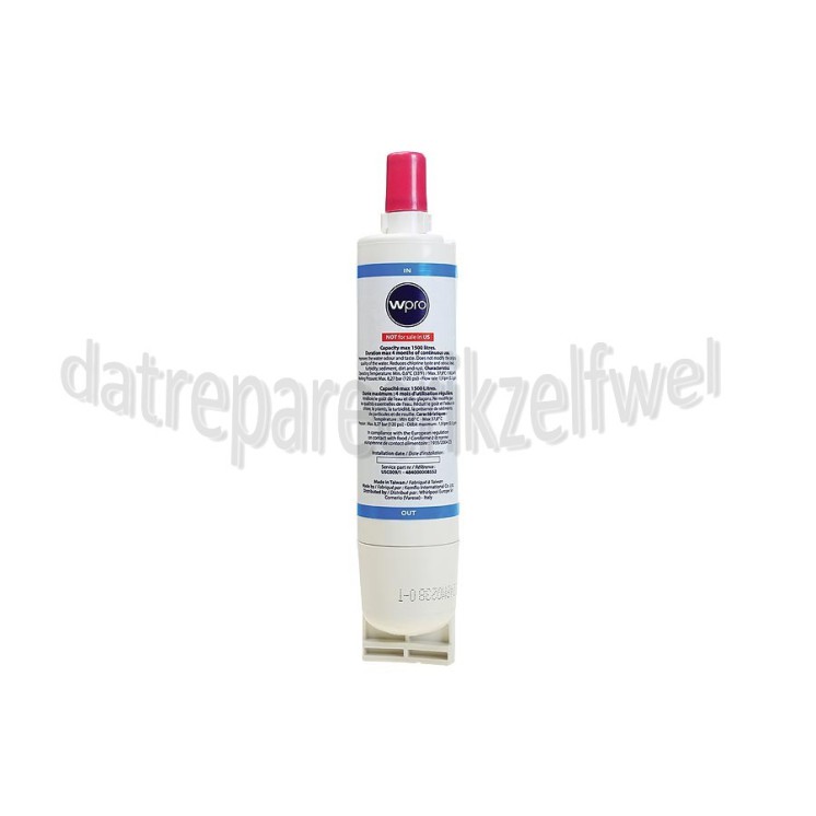Foto van WPRO Waterfilter Amerikaanse koelkasten Capaciteit max. 1500 ltr/max 6 maanden 