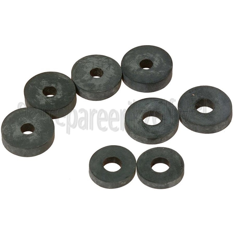 Foto van Dps Afdichtingsring assortiment kraanschijven 2x3/8'-2x1/2'-2x13mm DHZ 