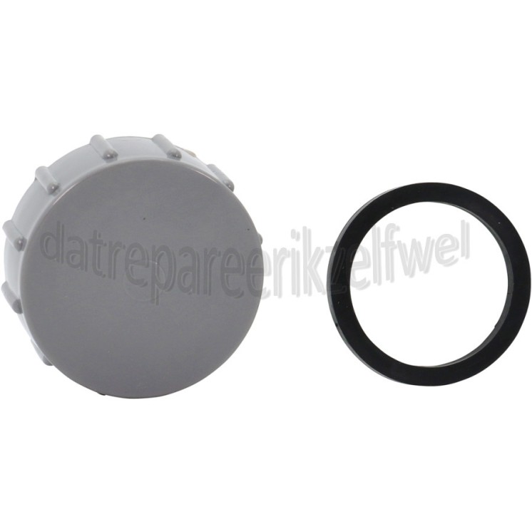 Foto van Dop Schroefdop voor abs sifon met ring 