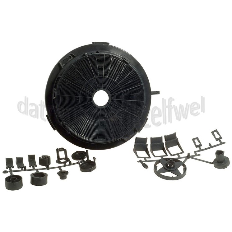 Foto van WPRO Filter Carbon 210mm +accessoires Veel CANDY/INVENTUM AK10 