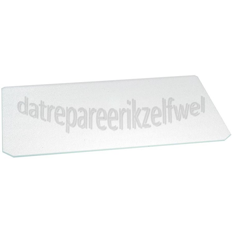 Foto van Ariston-Blue Air Glasplaat Glas 466x292x4 BC311,BC312,BO164,KRF310, 