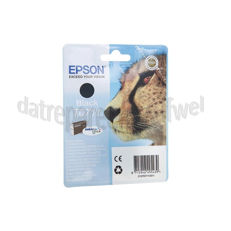 Foto van Epson Inktcartridge T0711 Black D78 DX 4000 DX4050 