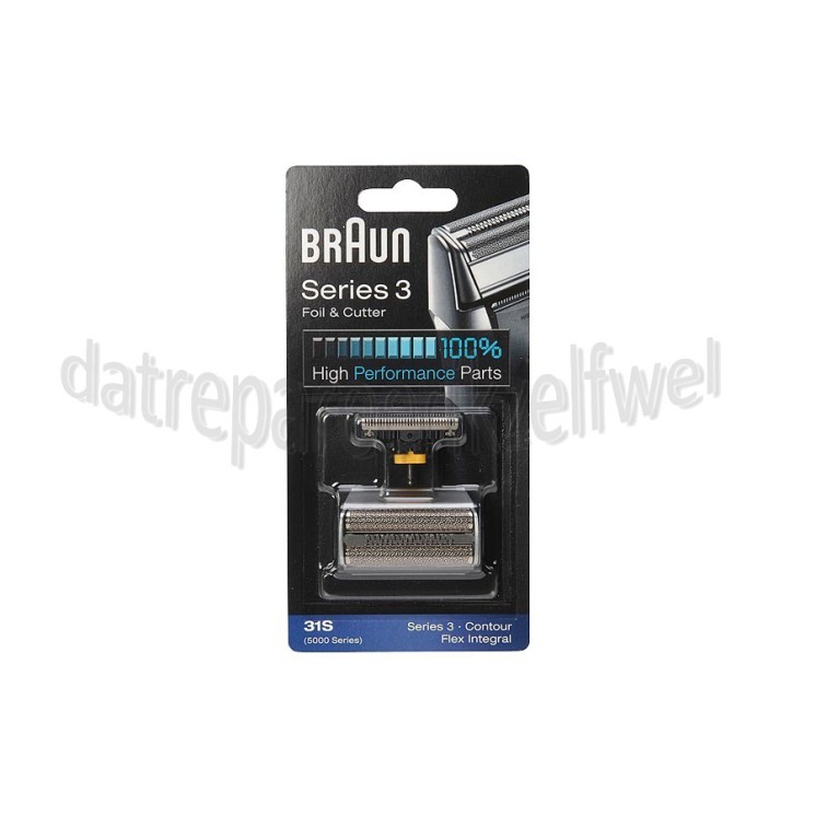 Foto van Braun Scheerblad Series 3 31S Foil & Cutter 5000 series 