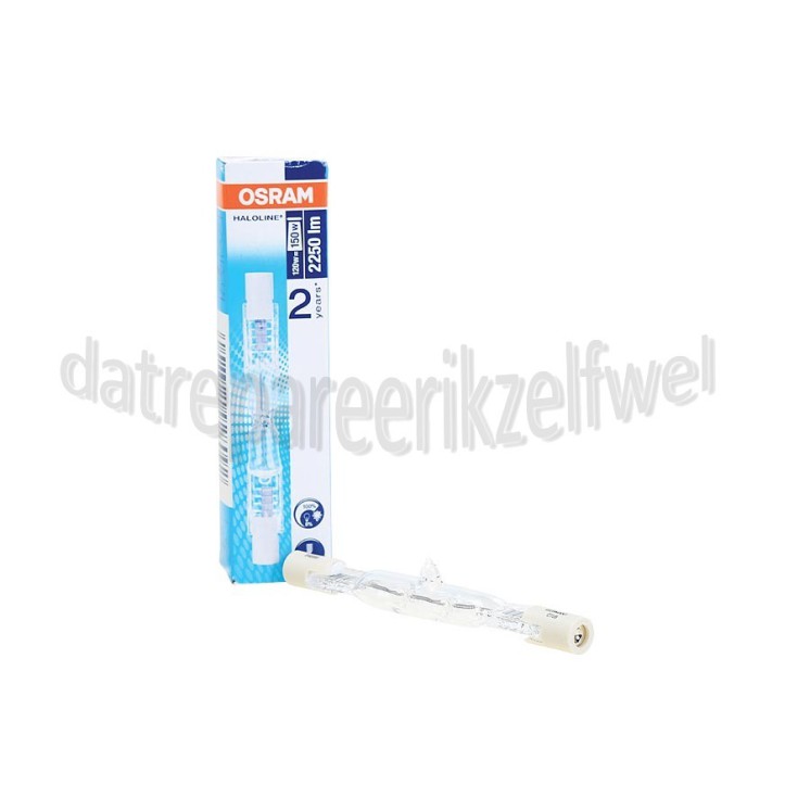 Foto van Osram Halogeenlamp Haloline ESS R7s 74.9mm Buislamp 120W 230V 2245lm 