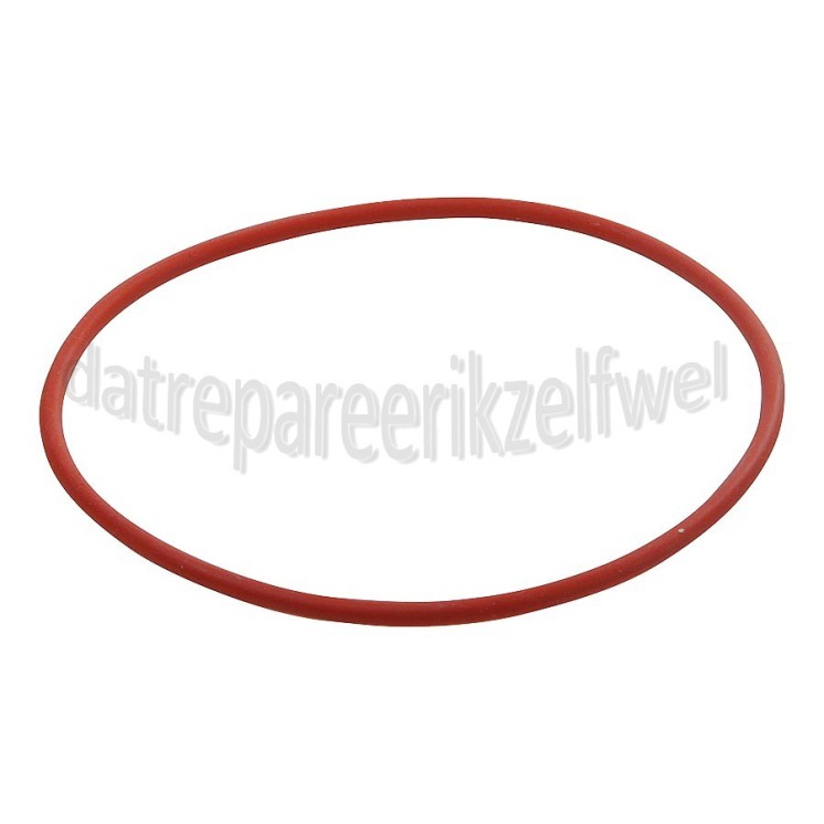 Foto van Saeco O-ring Siliconen, Rood, 85mm, voor Boiler Nina, Sirena, Dose 