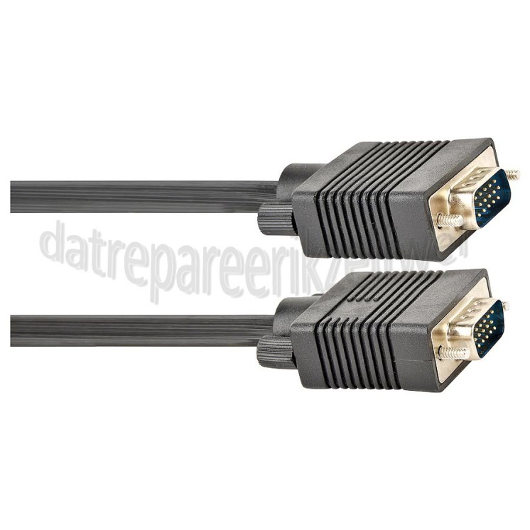 Foto van Easyfiks VGA Kabel VGA Male - VGA Male 1.8 Meter, HD 1680x1050, 15 Polig 