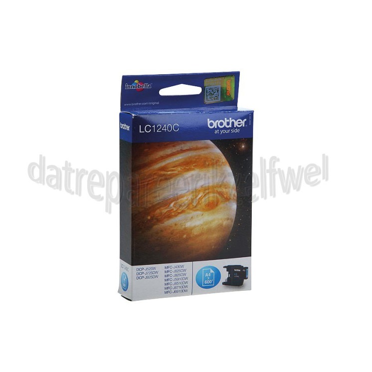 Foto van Brother Inktcartridge LC 1240 Cyan DCPJ525W, DCPJ725DW, MFCJ430W 