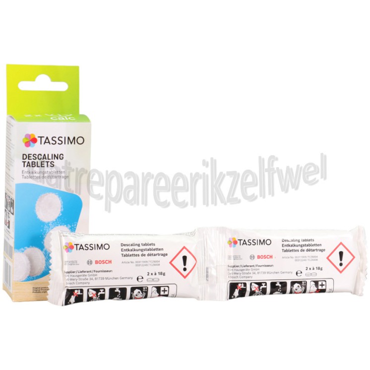Foto van Bosch Ontkalker Tassimo Ontkalkingstabletten Voor alle Tassimo apparaten 