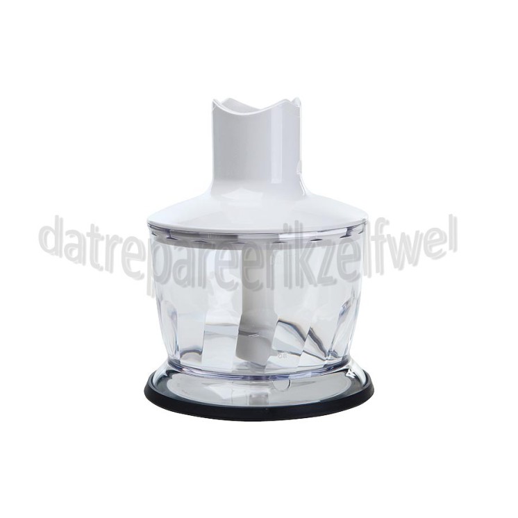 Foto van Braun Hakmolen MQ30 Hakmolen, Wit, 500ml Multiquick 5 - 9 staafmixer 