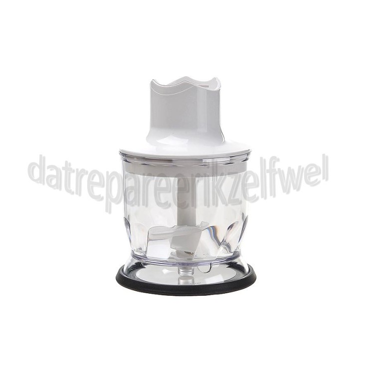 Foto van Braun Hakmolen MQ20 Hakmolen, Wit, 350ml Multiquick 5 en 7 staafmixers 