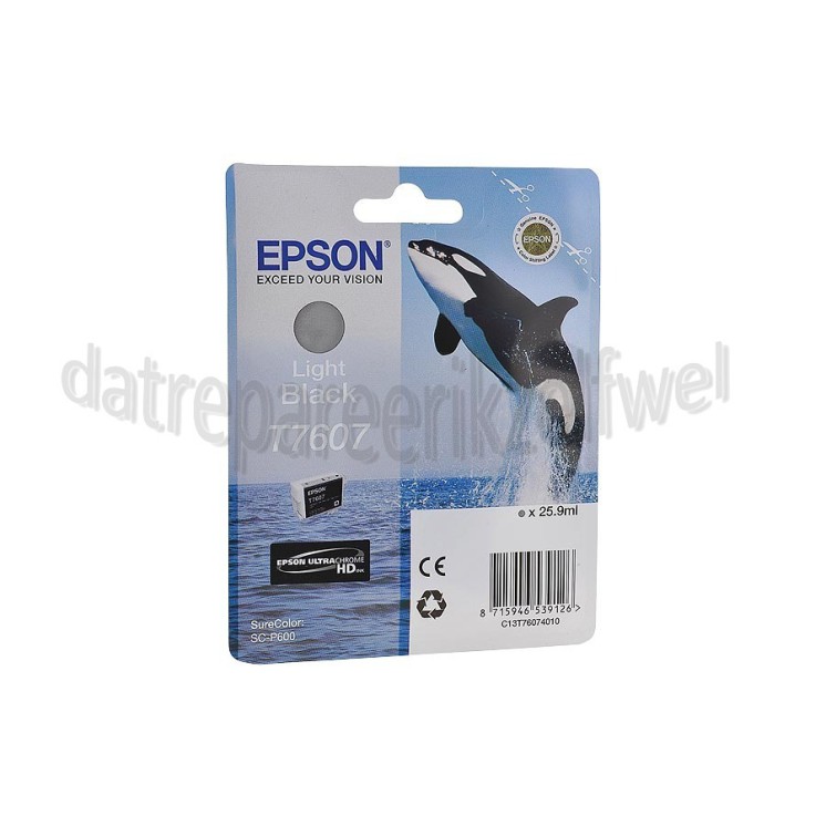 Foto van Epson Inktcartridge T7607 Light Black SureColor SC-PC600 