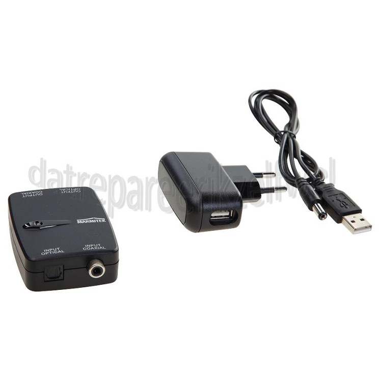 Foto van Marmitek Converter Connect TC22 Digitale audio converter Toslink naar coaxiaal 