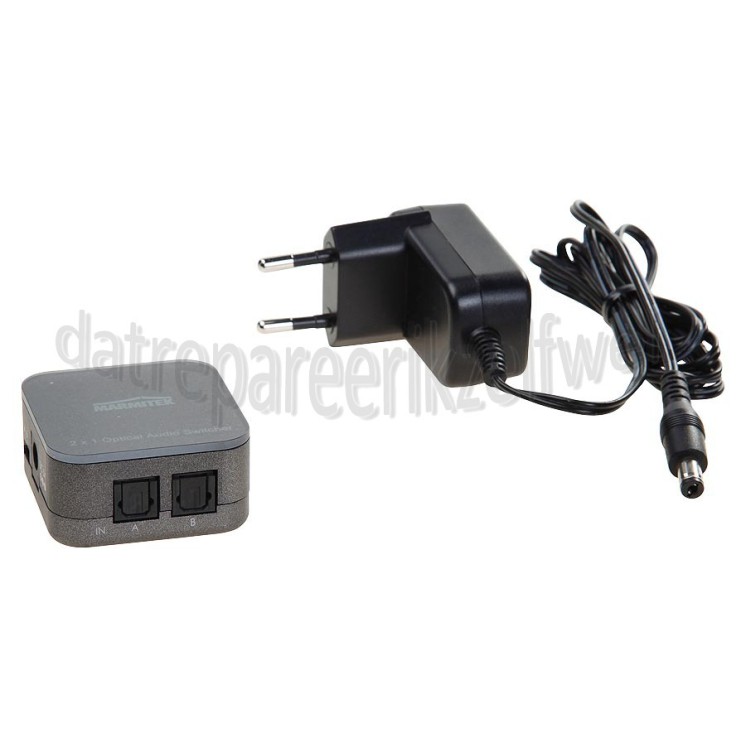 Foto van Marmitek Converter Connect TS21 2 ingangen / 1 uitgang Toslink digitale audio switcher 
