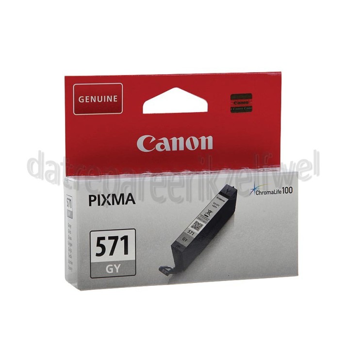 Foto van Canon Inktcartridge CLI 571 Gray Pixma MG7750, Pixma MG7751, Pixma MG7752 