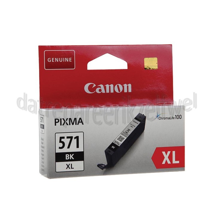 Foto van Canon Inktcartridge CLI 571XL Black Pixma MG5750, Pixma MG5751, Pixma MG6850 