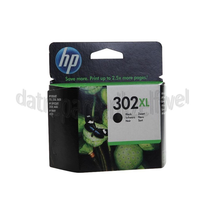 Foto van HP Hewlett-Packard Inktcartridge No. 302XL Black Deskjet 1110, 2130, 3630 