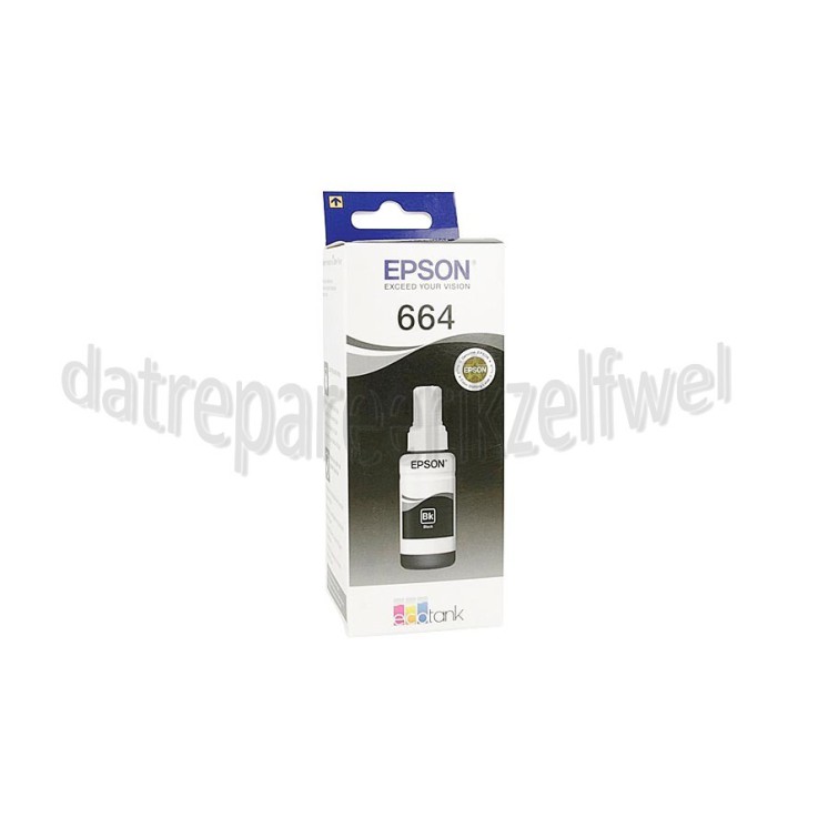 Foto van Epson Inktcartridge T6641 Ecotank Black L300, L355, L555, ET2650 