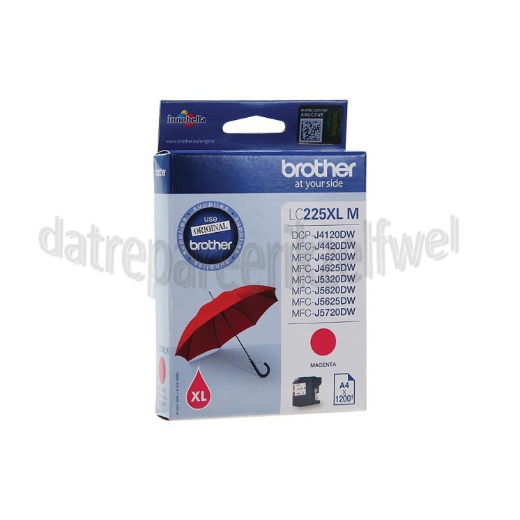 Foto van Brother Inktcartridge LC-225 XL Magenta DCP-J4120DW, MFC-J4420DW, MFC-J4620DW 