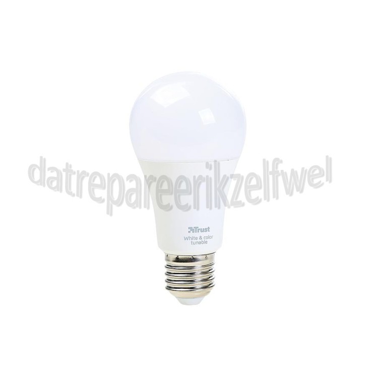 Foto van Trust Ledlamp Dimbare E27 LED lamp, RGB Zigbee 