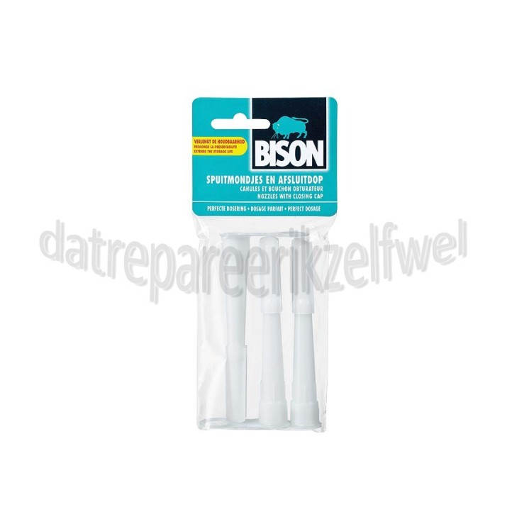 Foto van Bison Spuitmond BISON spuitmondjes, set van 3 alle kitsoorten 