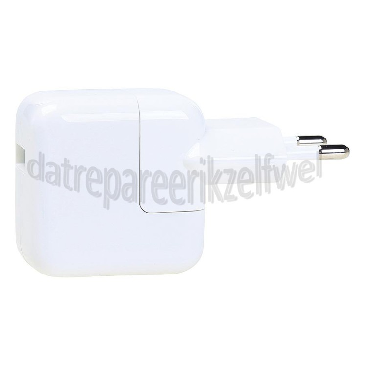 Foto van Apple Adapter USB power adapter 12W Oplader voor iPad, iPhone en iPod 