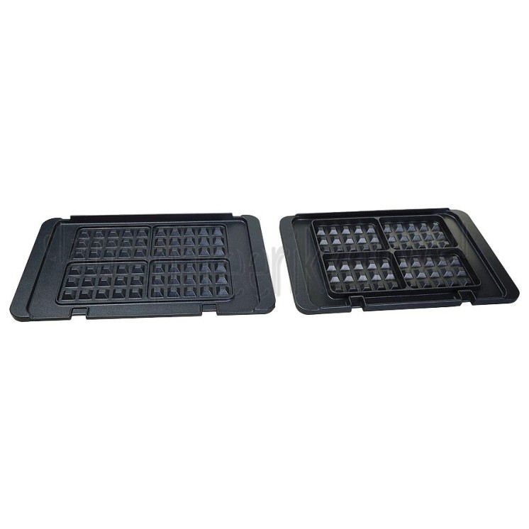 Foto van DeLonghi Plaat Wafelplaat, 2 stuks CGH1020D, CGH1030D 