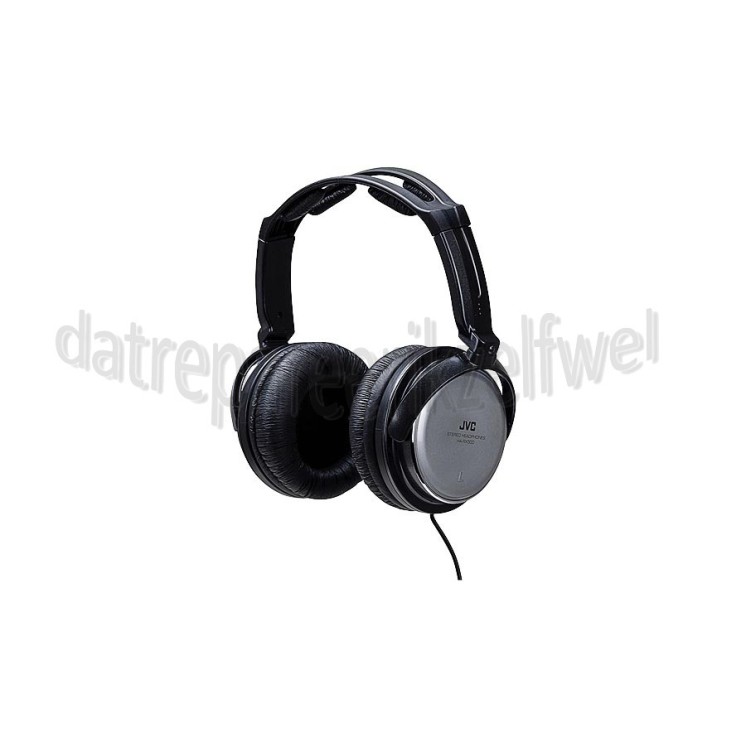 Foto van JVC Hoofdtelefoon Full Size Stereo Hoge Kwaliteit Zwart/Zilver met 3,5 meter snoer 