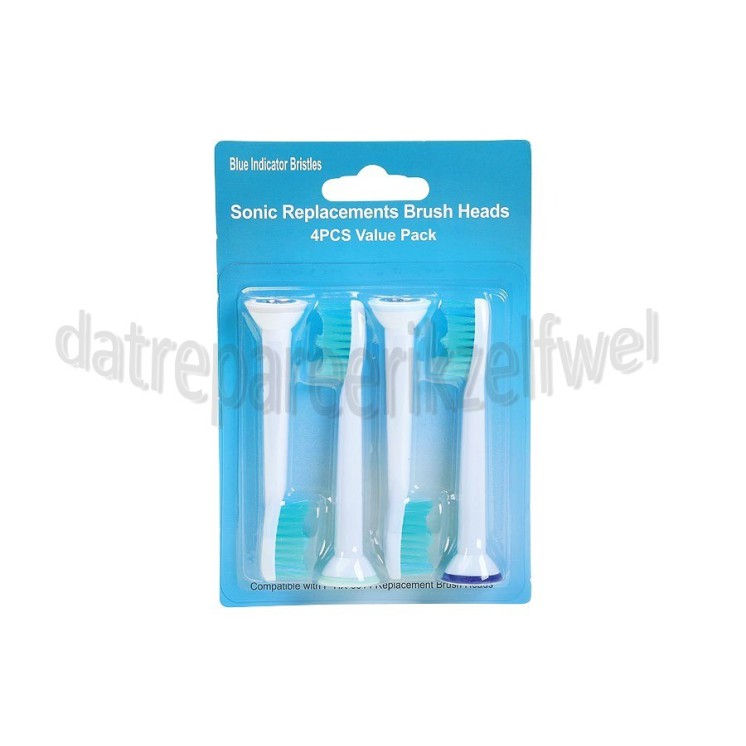 Foto van Tandenborstel 4 opzetborstels HX6710, HX6014,R900 RS900 Sonicare 