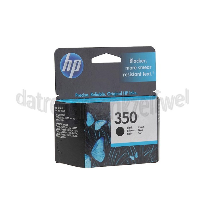 Foto van HP Hewlett-Packard Inktcartridge No. 350 Black Photosmart C4280, C4380 