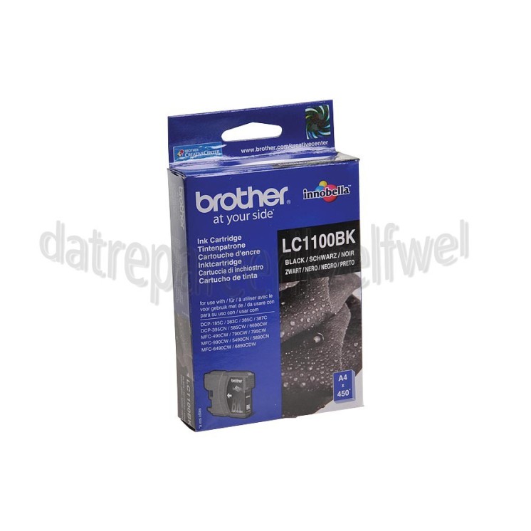 Foto van Brother Inktcartridge LC 1100 Black MFC490CW,DCP385C 