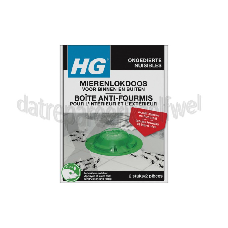 Foto van HG Verdelger HGX Mierenlokdoosjes Voor binnen en buiten 