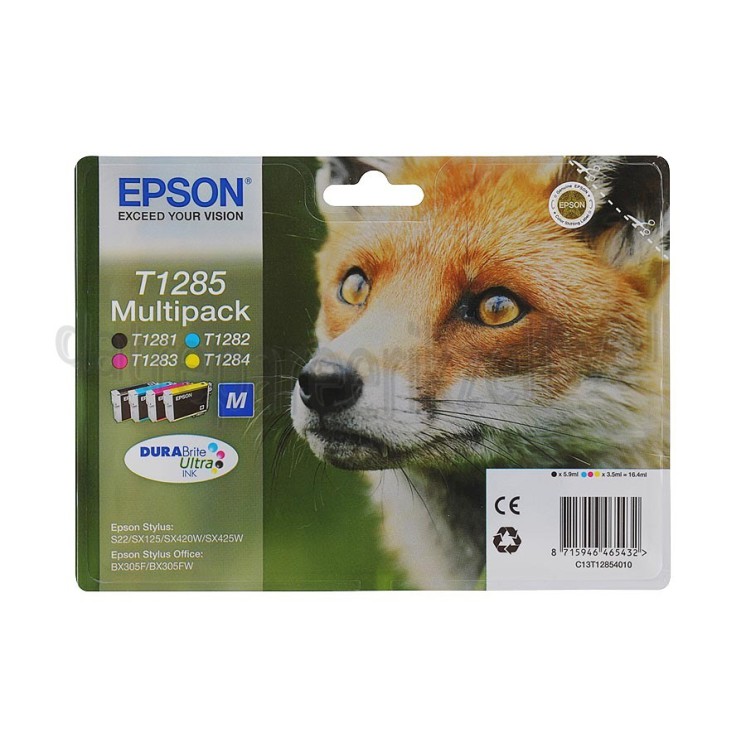 Foto van Epson Inktcartridge T1285 Multipack Stylus S22, Office BX305F 