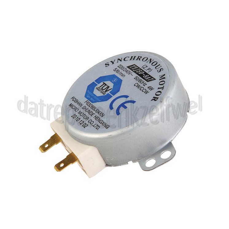 Foto van Bosch Motor V. draaiplateau 5/6 RPM HF17056, HF23556, HMT846 