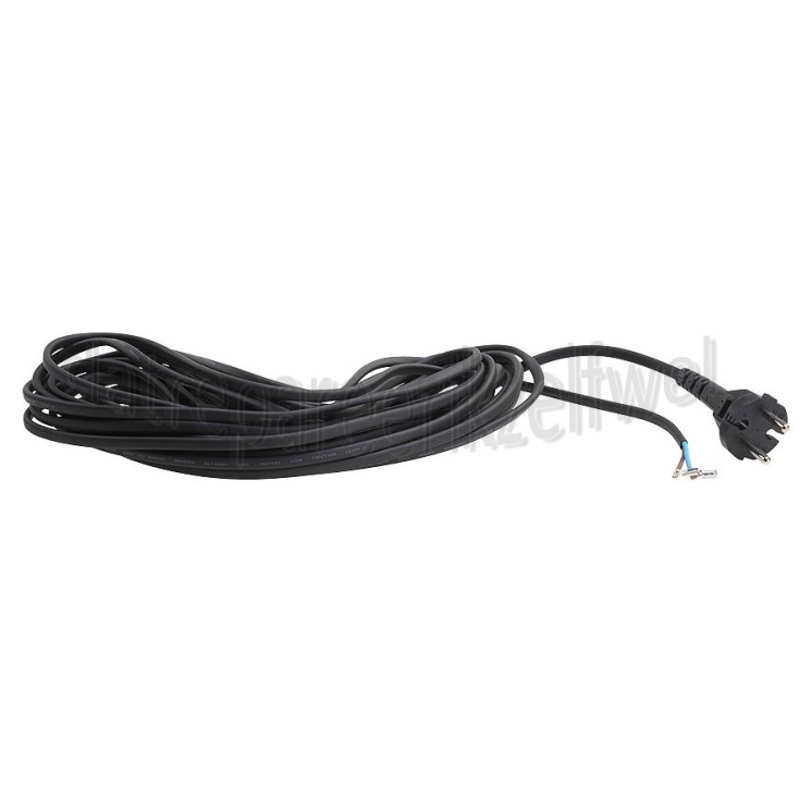 Foto van Philips Snoer Stofzuigersnoer -zwart- 9,3 mtr -plat snoer- 