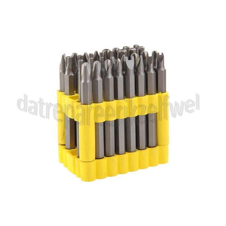 Foto van Hofftech Bitje Bitset speciaal lang 32 delig 